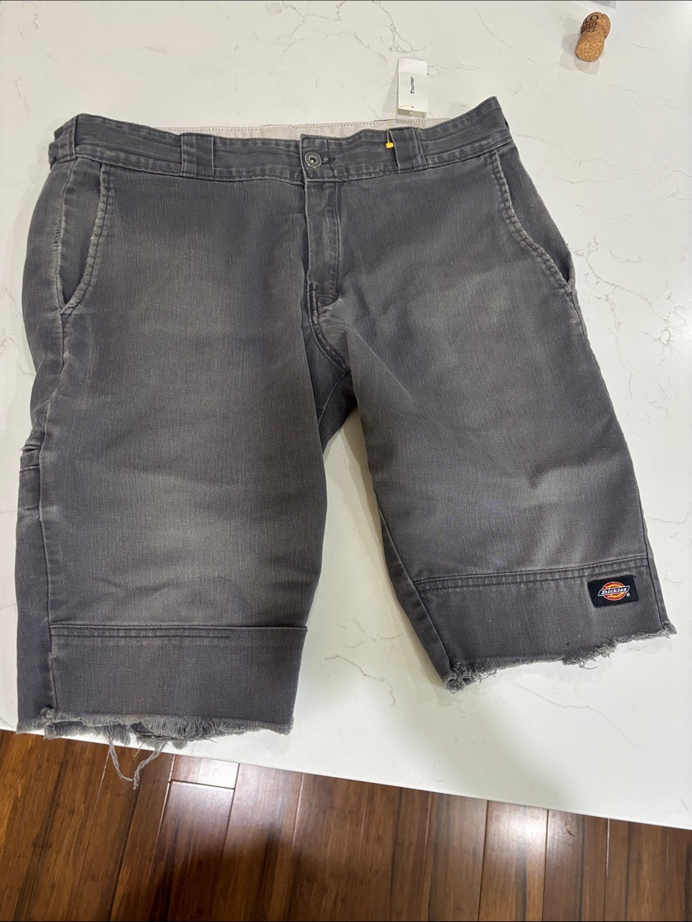 Dickies Men’s Charcoal Gray Cargo Shorts
